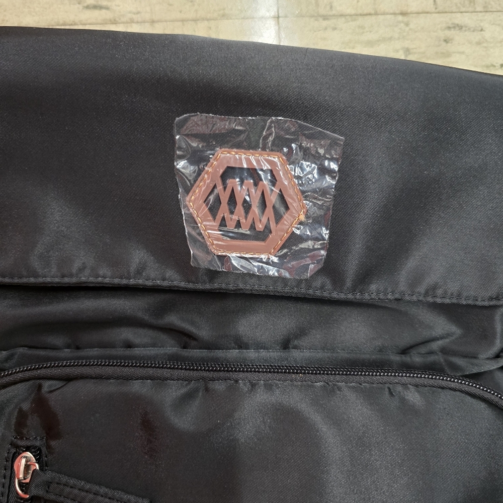 Kaka 2070 Black Backpack Men's Travel Tote - Picture 3 of 9